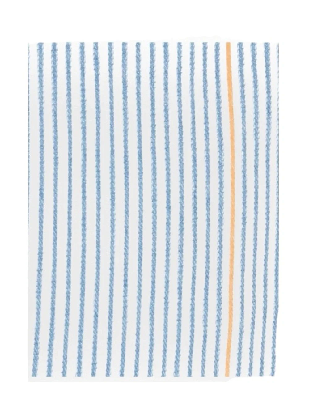 new 3x1 ᯾ Jane Ruffle Stretch Denim Mini Skirt ᯾ Blue Ticking Stripe ᯾ XS ᯾ Chic